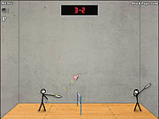 Gioco online Giochi Gratis Stickman - Badminton